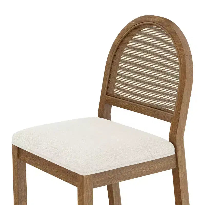 Nathan James Ensemble de 2 chaises de salle à manger Bailey Boucle