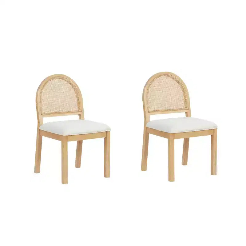 Nathan James Ensemble de 2 chaises de salle à manger Bailey Boucle