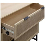 Lot de 2 commodes en rotin Kova Nathan James