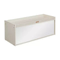 Meuble de rangement double face ECR4Kids avec plateau d'activités et miroir, mobilier de classe