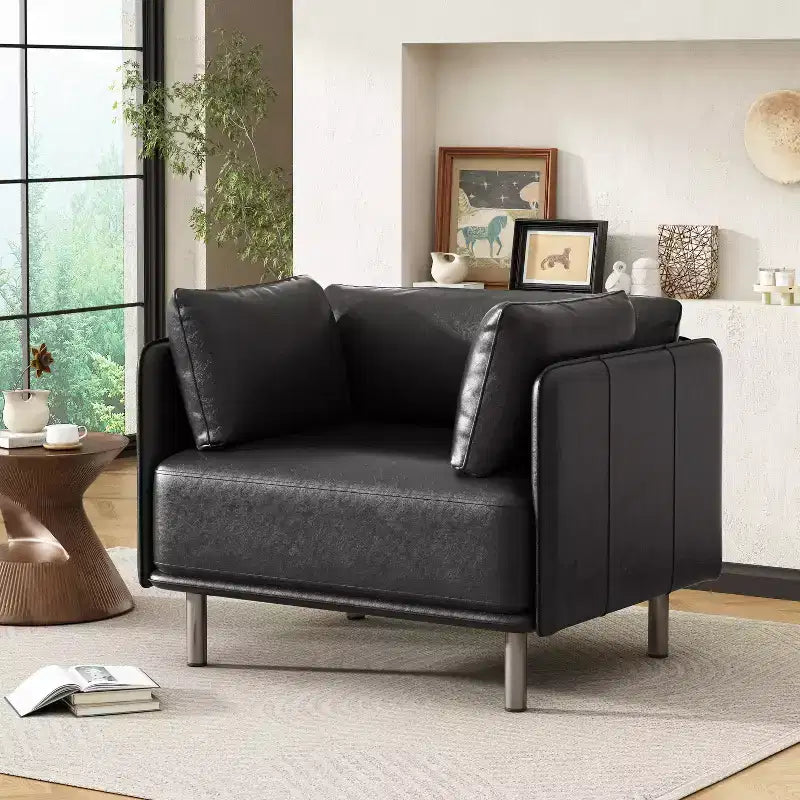 Christopher Knight Home Kyrie Fauteuil d'appoint rembourré avec coussins