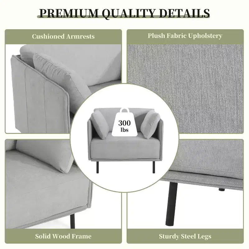 Christopher Knight Home Kyrie Fauteuil d'appoint rembourré avec coussins