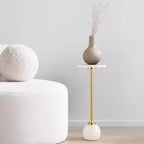 JONATHAN Y Evelyn 26 Table d'appoint/table basse moderne Glam en métal/résine avec plateau mosaïque