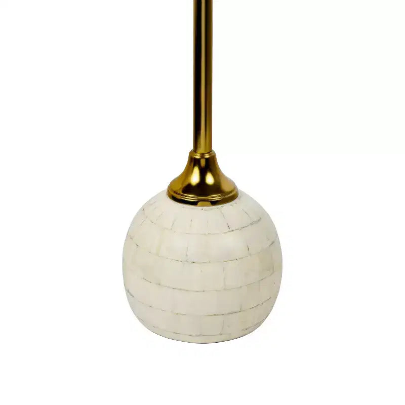 JONATHAN Y Evelyn 26 Table d'appoint/table basse moderne Glam en métal/résine avec plateau mosaïque