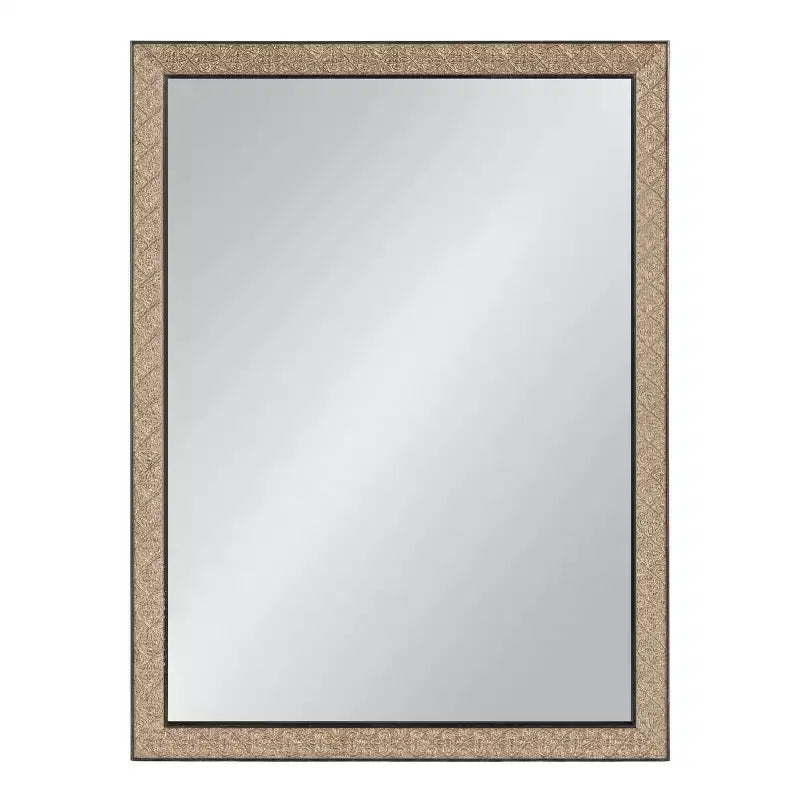 Miroir mural rectangulaire Soniva or - Kate & Laurel All Things Decor