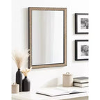 Miroir mural rectangulaire Soniva or - Kate & Laurel All Things Decor