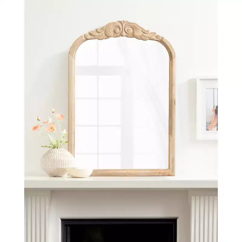 Miroir arche en bois Arendahl 24x36 Kate & Laurel All Things Decor
