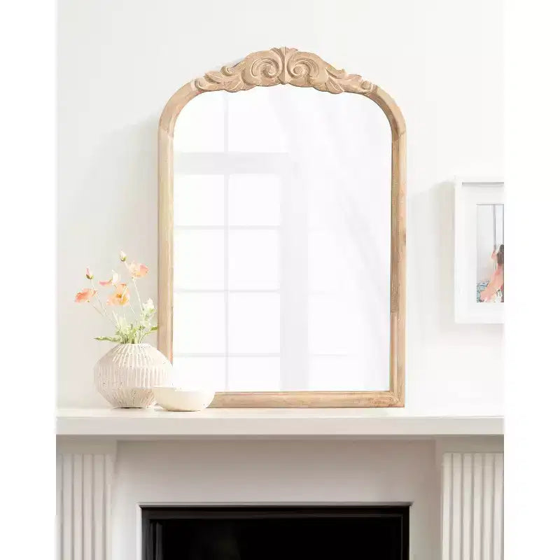 Miroir arche en bois Arendahl 24x36 Kate & Laurel All Things Decor
