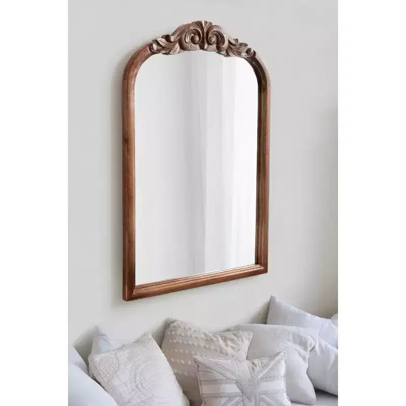 Miroir arche en bois Arendahl 24x36 Kate & Laurel All Things Decor