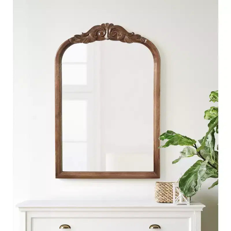Miroir arche en bois Arendahl 24x36 Kate & Laurel All Things Decor