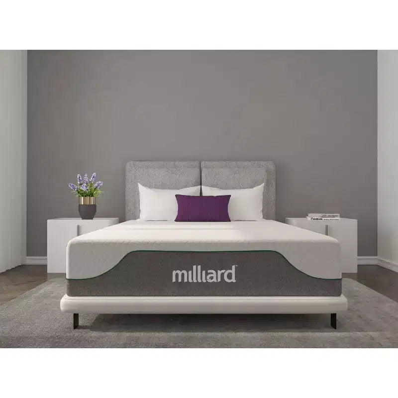 Matelas en mousse à mémoire de forme ferme classique Milliard de 10 pouces