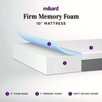 Matelas en mousse à mémoire de forme ferme classique Milliard de 10 pouces