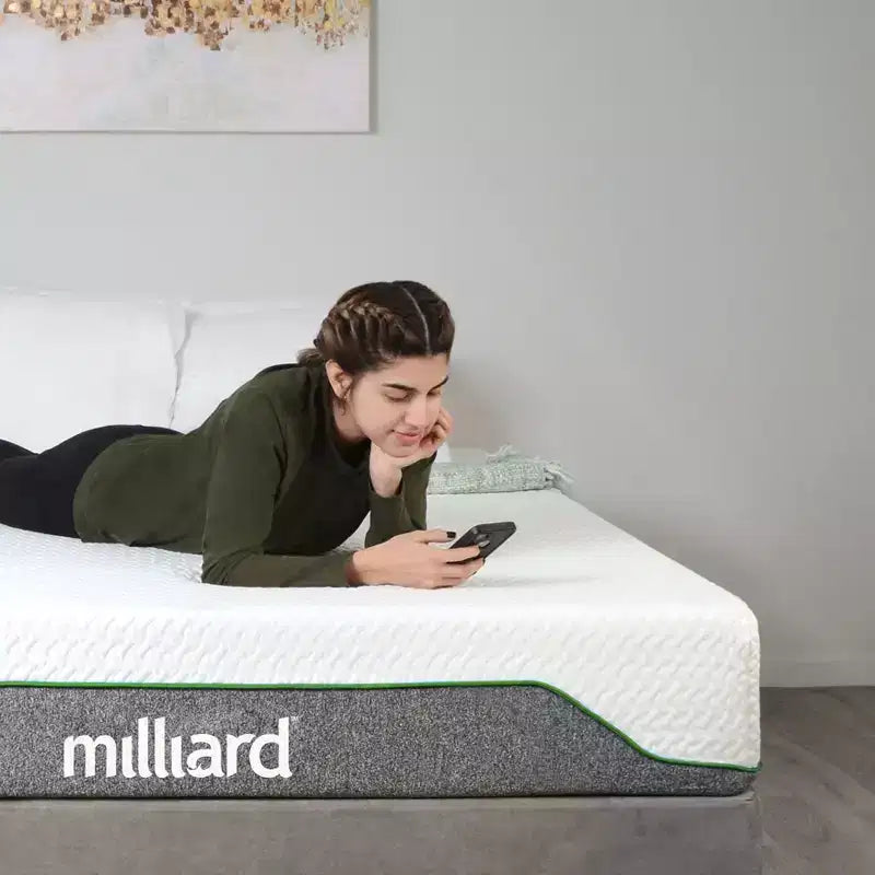 Matelas en mousse à mémoire de forme ferme classique Milliard de 10 pouces