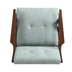 Christopher Knight Home Yuna, fauteuil d'appoint rembourré en bois, vert/marron