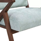 Christopher Knight Home Yuna, fauteuil d'appoint rembourré en bois, vert/marron