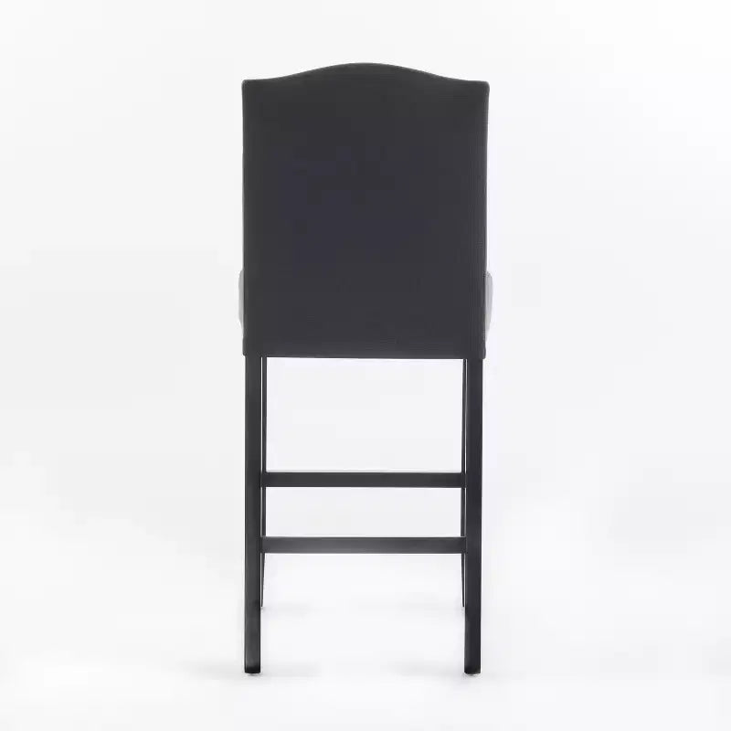 Tabouret de comptoir Christopher Knight Home Bella rembourré de 26,8 po avec clous décoratifs (lot de 2)