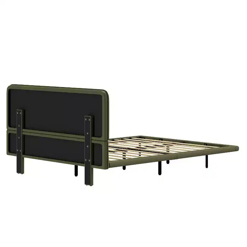 Lit flottant moderne Christopher Knight Home Korli grand format rembourré avec éclairage DEL