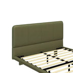 Lit flottant moderne Christopher Knight Home Korli grand format rembourré avec éclairage DEL