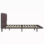 Lit flottant moderne Christopher Knight Home Korli grand format rembourré avec éclairage DEL