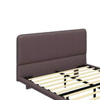 Lit flottant moderne Christopher Knight Home Korli grand format rembourré avec éclairage DEL