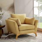 Fauteuil d'appoint moderne à accoudoirs évasés VANOMi 41.7