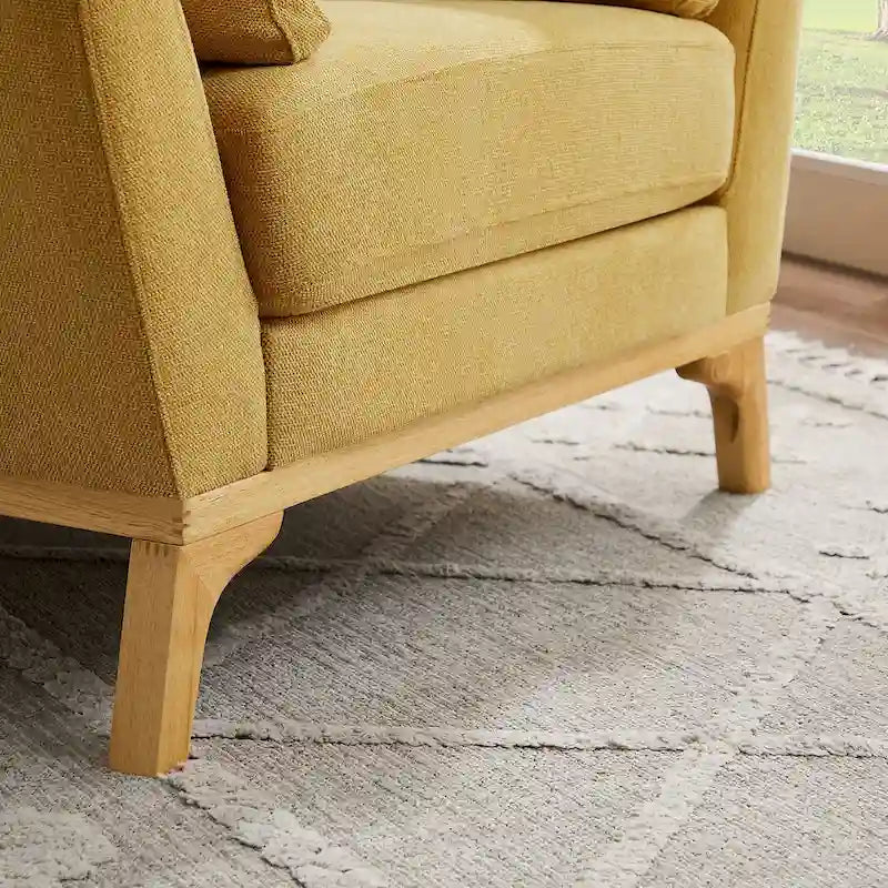 Fauteuil d'appoint moderne à accoudoirs évasés VANOMi 41.7