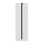 Meuble de rangement haut avec 8 portes et 4 étagères, meuble mural de rangement pour salon, cuisine, bureau, chambre, salle de bain