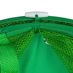 Panier à linge en maille escamotable, armature en acier à ressort, doublure en maille pour la circulation de l'air, grande capacité, montage facile, rangement compact