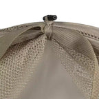 Panier à linge en maille escamotable, armature en acier à ressort, doublure en maille pour la circulation de l'air, grande capacité, montage facile, rangement compact