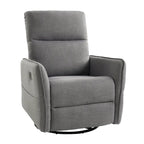 Fauteuil inclinable pivotant Curtis avec deux poches latérales par HULALA HOME