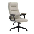 Diamond, PU Leather Office Chair,28.50 D x 26.00 W x 45.63''-49.63 H,Gray