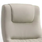 Chaise de bureau en similicuir PU, 72,4 P x 66 L x 115,9 - 126,1 H cm, Grise