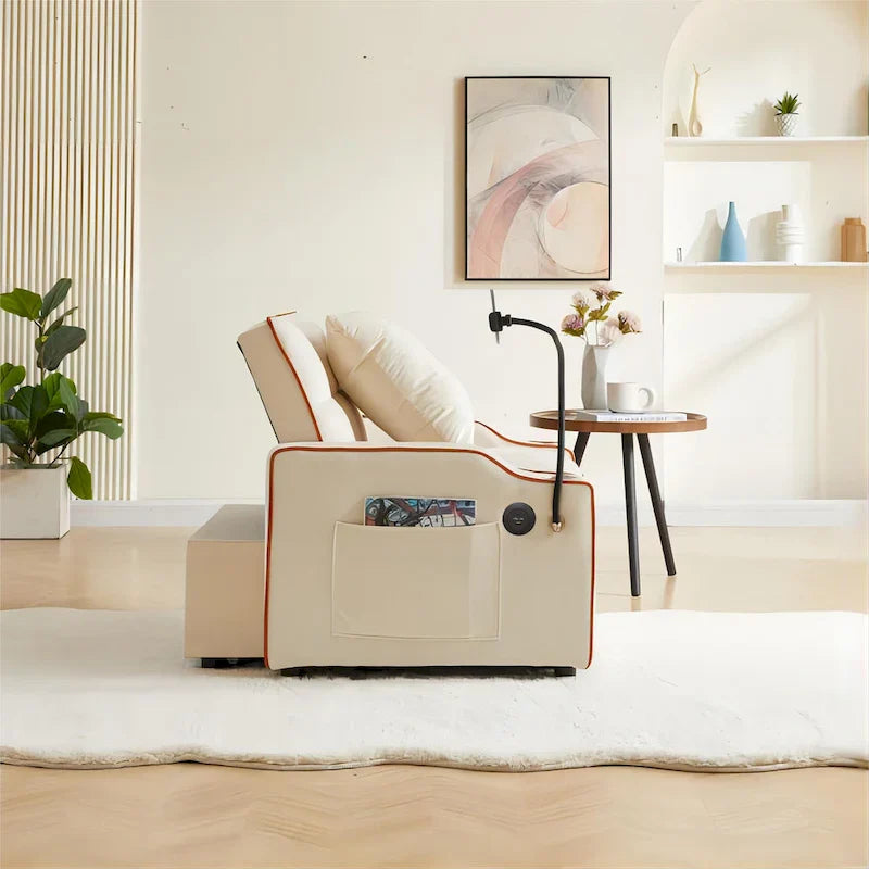 Fauteuil-lit convertible réglable