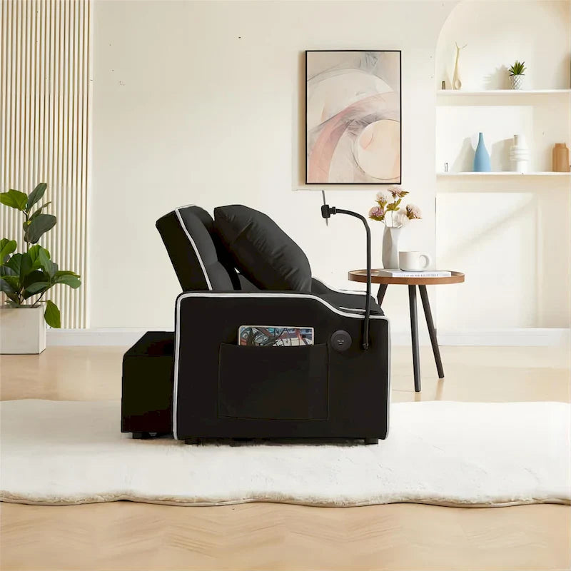 Fauteuil-lit convertible réglable