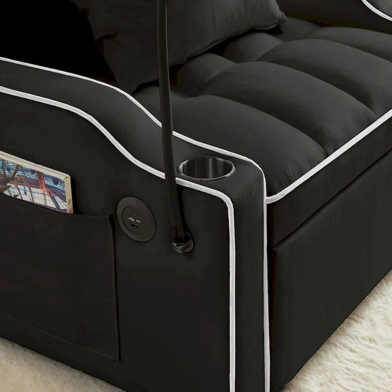 Fauteuil-lit convertible réglable