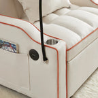 Fauteuil-lit convertible réglable