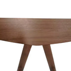 Chaises de salle à manger GDFStudio Sunapee en bois rembourré en tissu de style milieu de siècle (lot de 2)