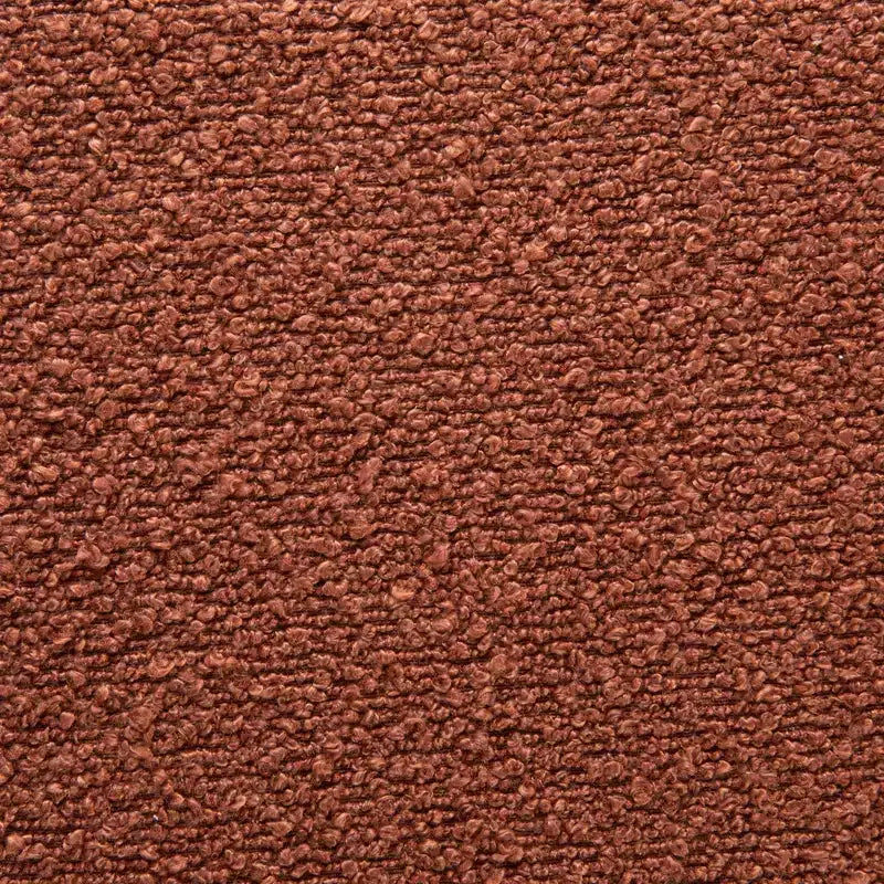 Banc en métal Harper avec coussin en tissu bouclette