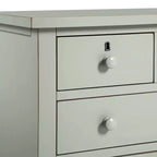 Table de chevet de rangement à 4 tiroirs Comfort Pointe Greenwich