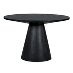 Table à manger ronde rétro