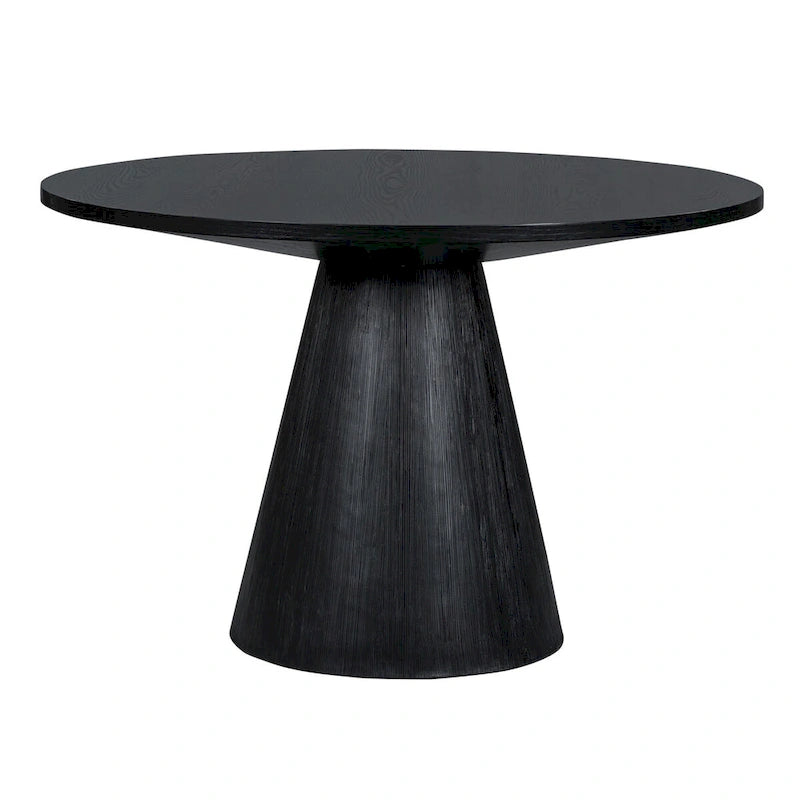 Table à manger ronde rétro