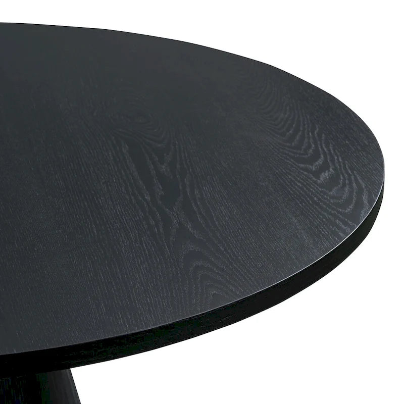 Table à manger ronde rétro