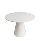 Table à manger ronde rétro
