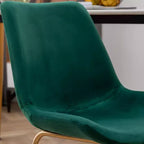 Ensemble de salle à manger rond 5 pièces Avant de Roundhill Furniture, avec table et 4 chaises