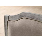 Ensemble de salle à manger en bois Iris de Roundhill Furniture, blanc vieilli, 5 pièces