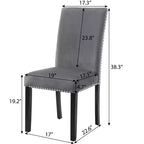 Ensemble de salle à manger 6 pièces Ashzo, table à manger avec pieds épingles à cheveux, 4 chaises et un banc, 3 options de couleur