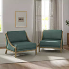 Lot de 2 fauteuils Winston avec assise modulable | HULALA HOME