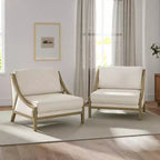 Lot de 2 fauteuils Winston avec assise modulable | HULALA HOME
