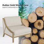 Lot de 2 fauteuils Winston avec assise modulable | HULALA HOME