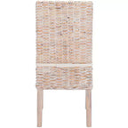 Chaise d'appoint Sanibel avec coussin (lot de 2) - FOX6541 - Safavieh Couture